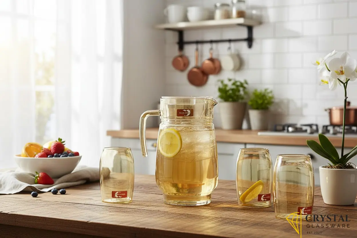 7-piece glassware set 